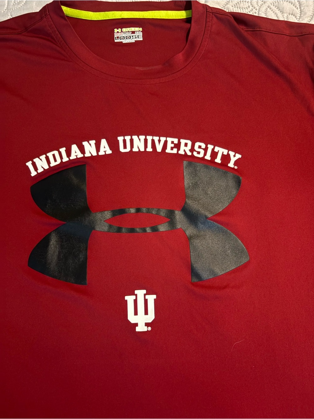 Indiana University TShirt By UnderArmour - Picture 2 of 6